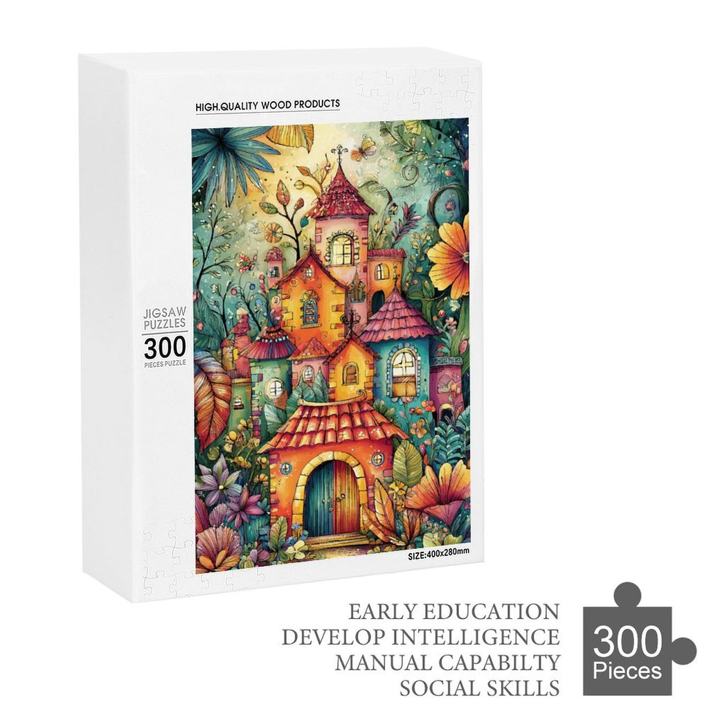 Colorful Wooden Puzzle
