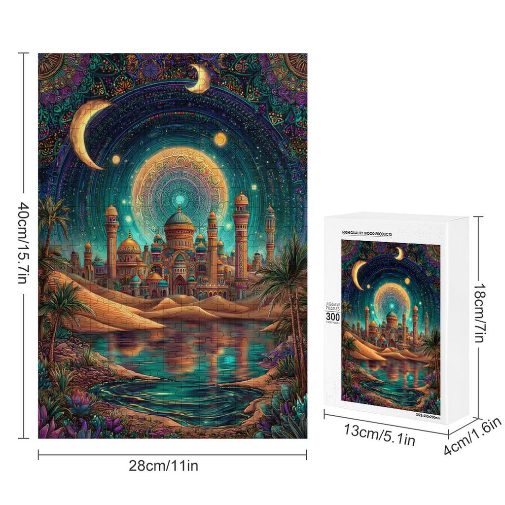Desert Nights Wooden Puzzle