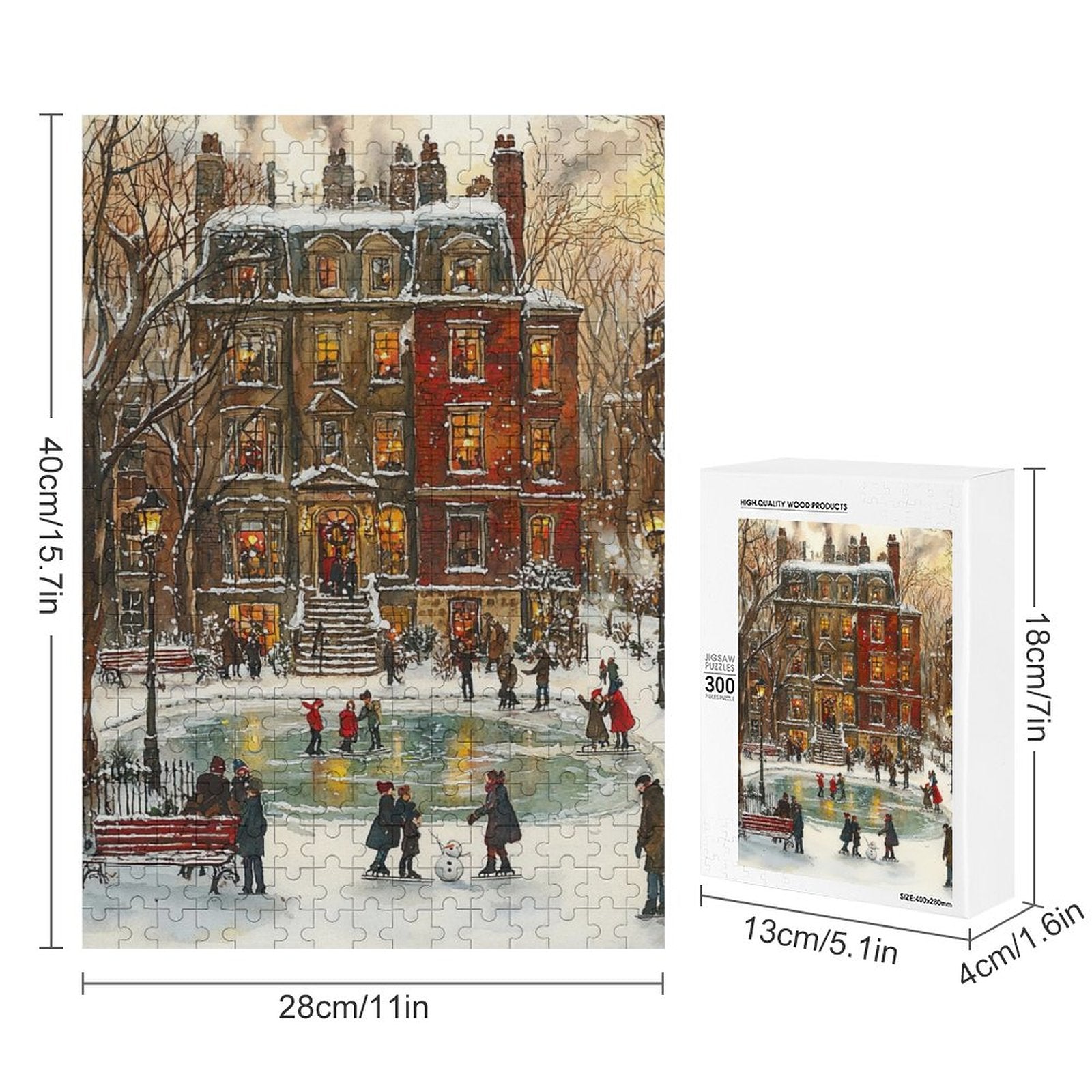 Christmas Wooden Puzzle