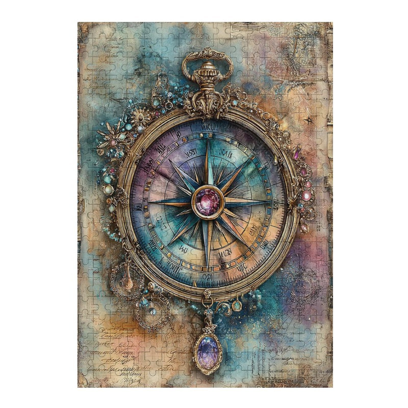 Compass Wooden Puzzle