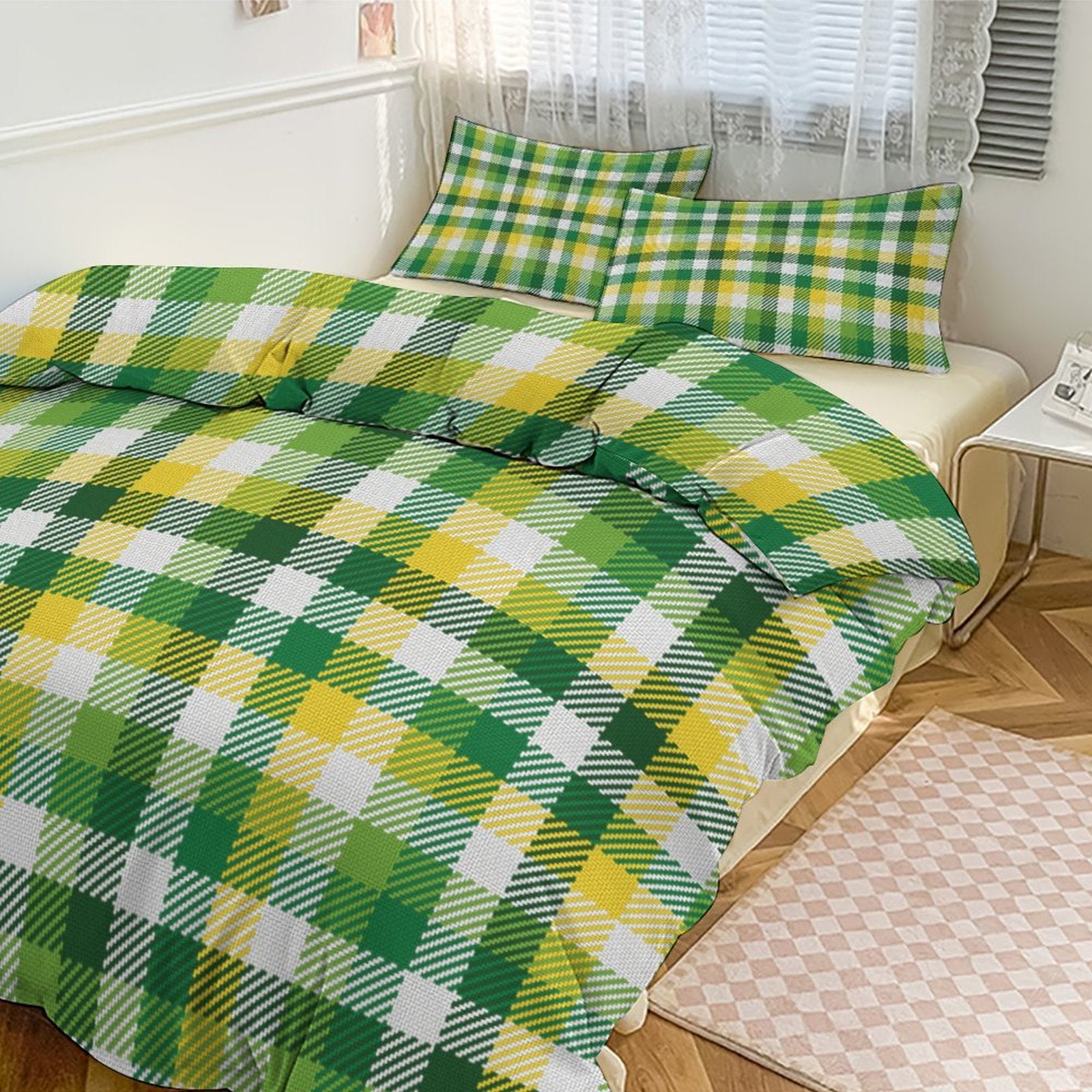 King 3-Piece Bedding Set-102"x90"/ 259x229cm
