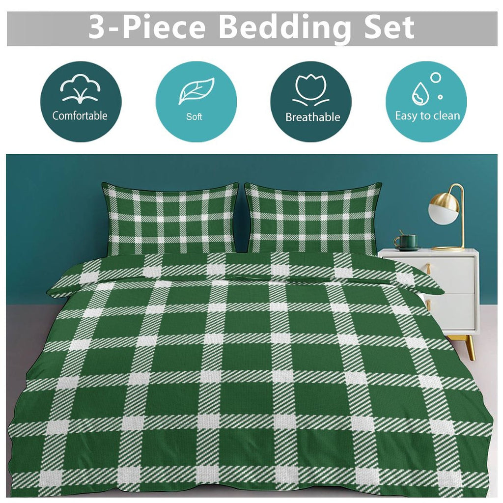 Full 3-Piece Bedding Set-86"×70"/ 218×177cm