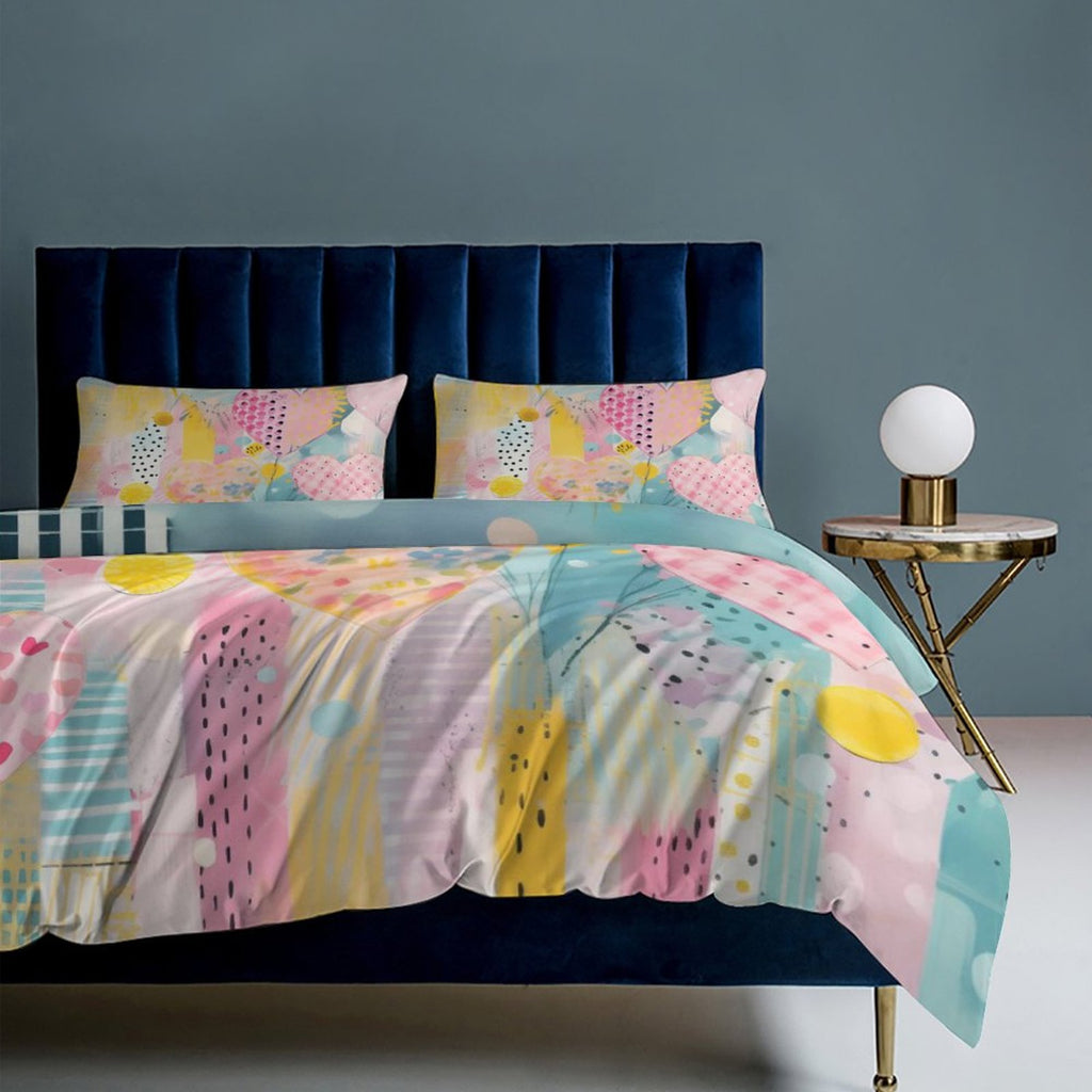 Full 3-Piece Bedding Set-86"×70"/ 218×177cm