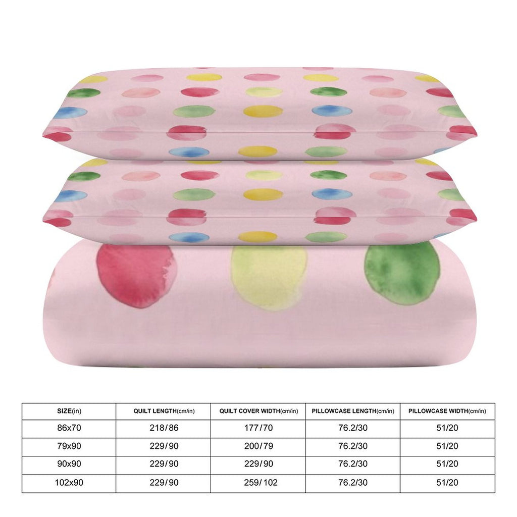 Full 3-Piece Bedding Set-86"×70"/ 218×177cm