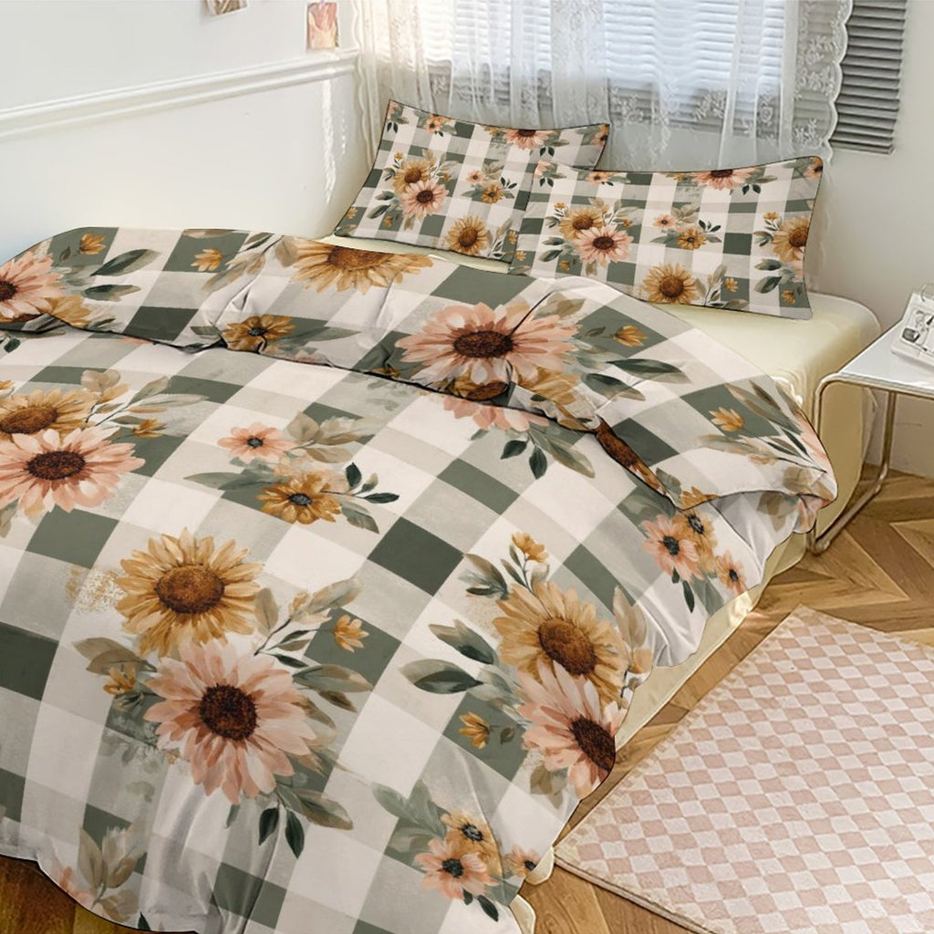 Full 3-Piece Bedding Set-86"×70"/ 218×177cm