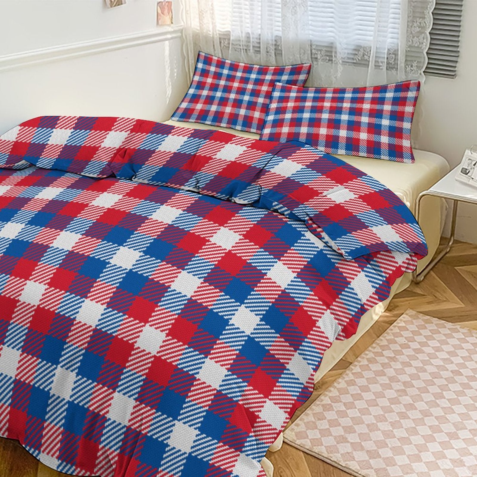 King 3-Piece Bedding Set-102"x90"/ 259x229cm