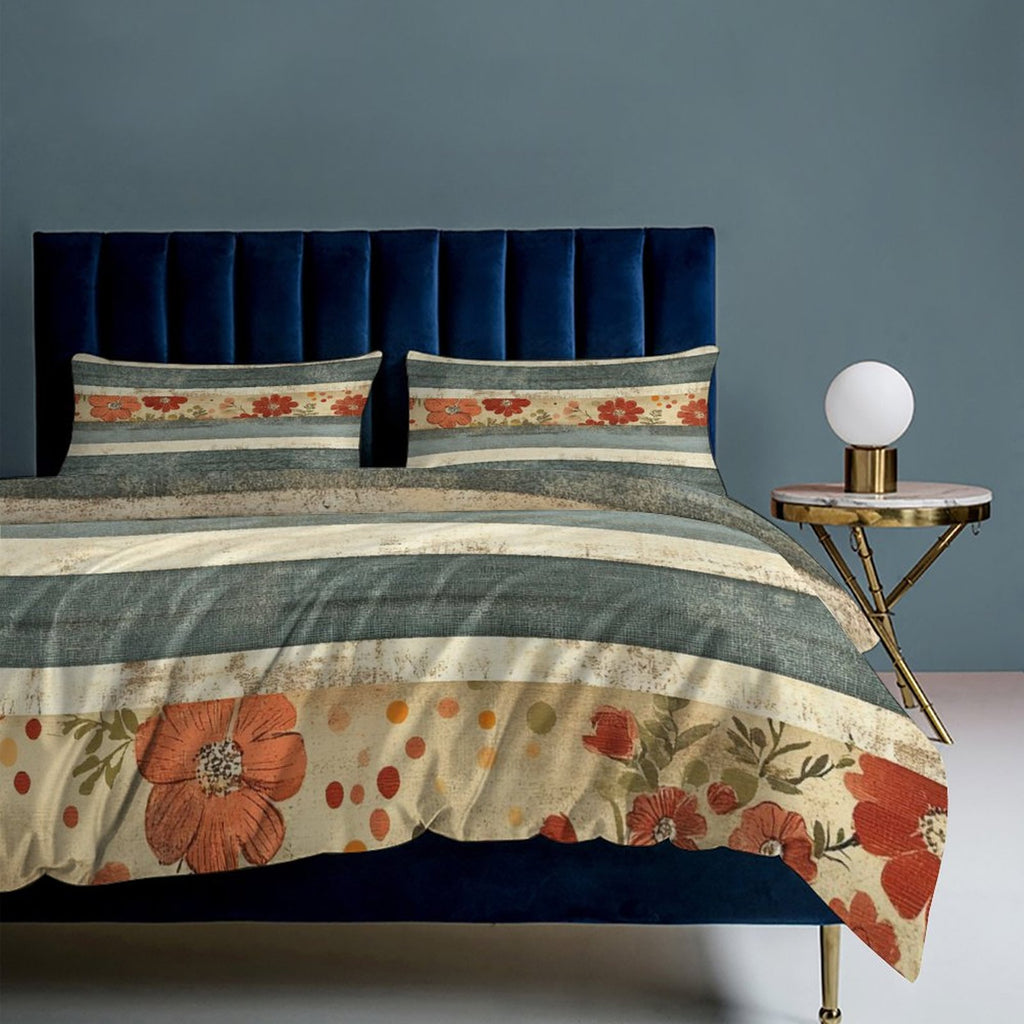Queen 3-Piece Bedding Set-90"x90"/ 229x229cm