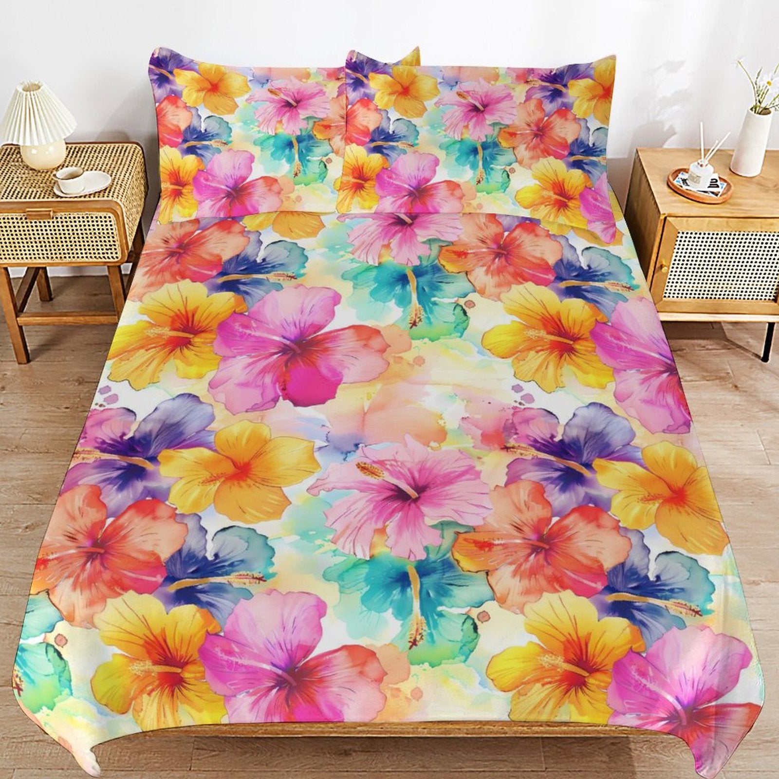 Queen 3-Piece Bedding Set-90"x90"/ 229x229cm