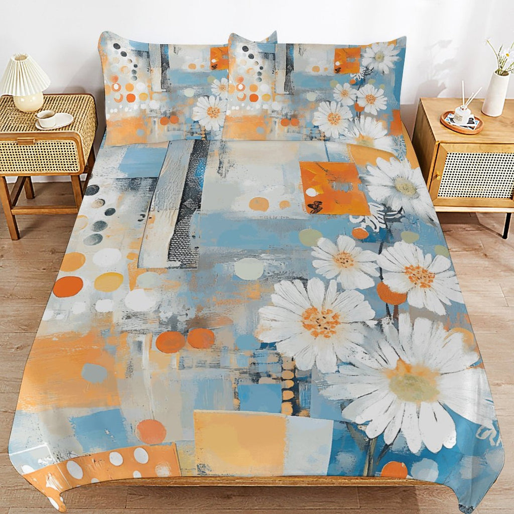 Queen 3-Piece Bedding Set-90"x90"/ 229x229cm