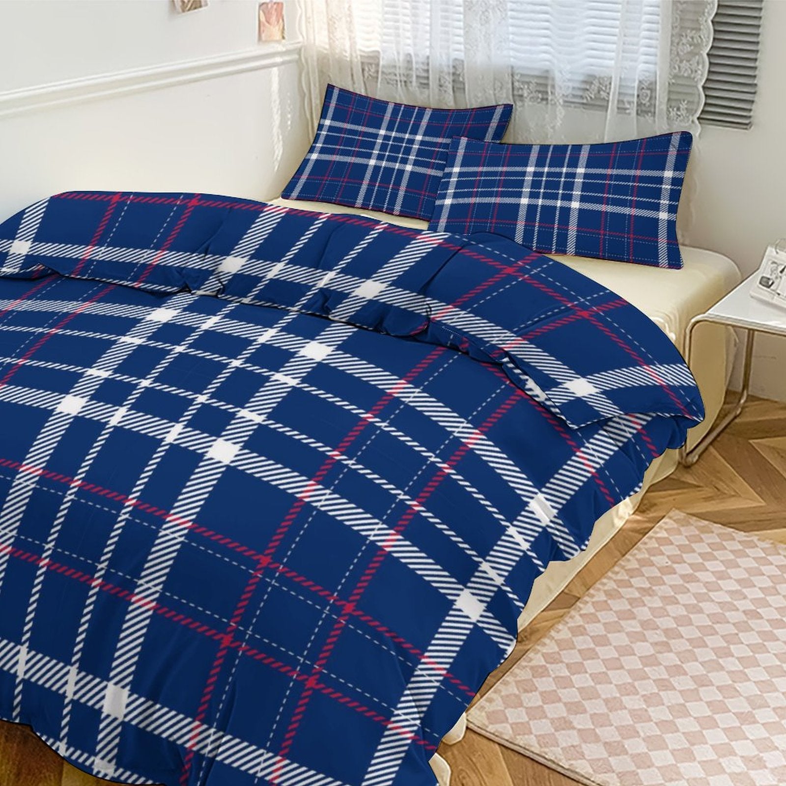 Queen 3-Piece Bedding Set-90"x90"/ 229x229cm