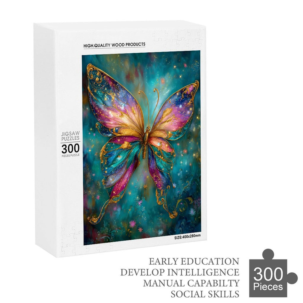 Mystical Butterfly Wooden Puzzle