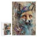 Captain Fox Wooden Puzzle