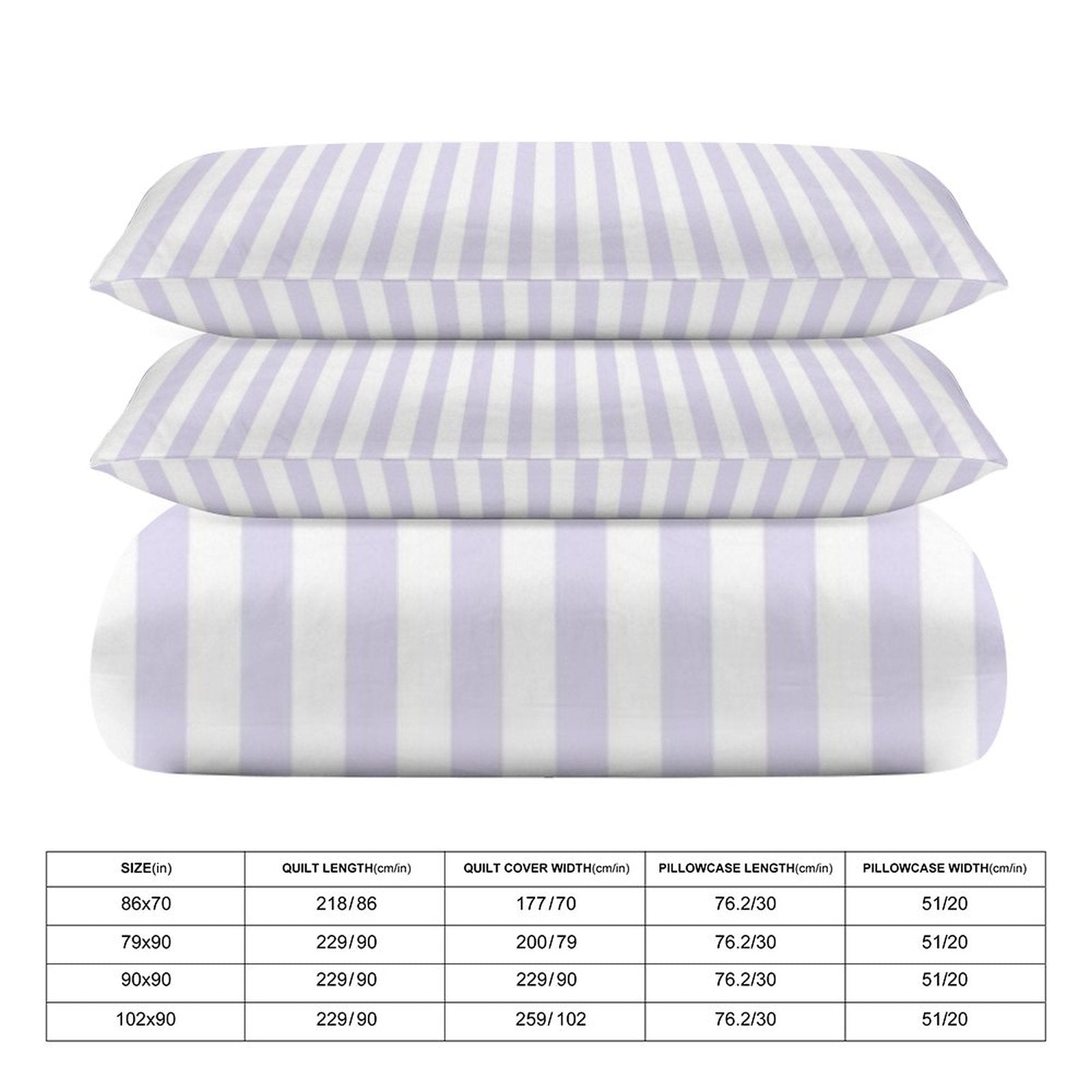 Queen 3-Piece Bedding Set-90"x90"/ 229x229cm