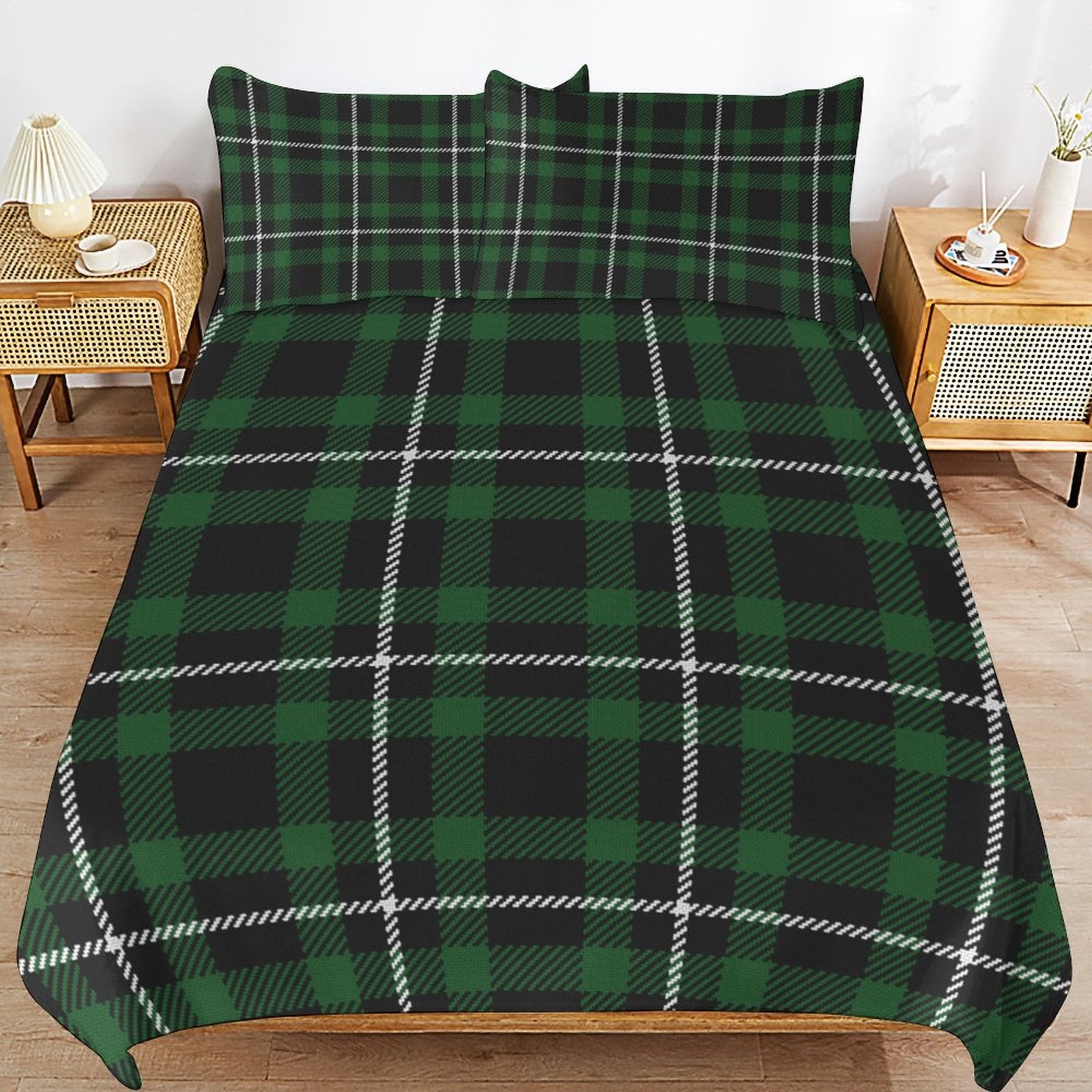 Queen 3-Piece Bedding Set-90"x90"/ 229x229cm