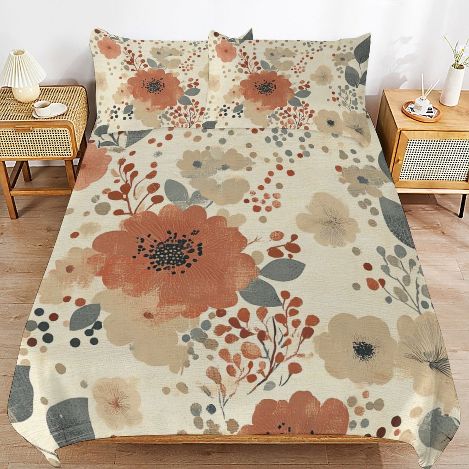 King 3-Piece Bedding Set-102"x90"/ 259x229cm