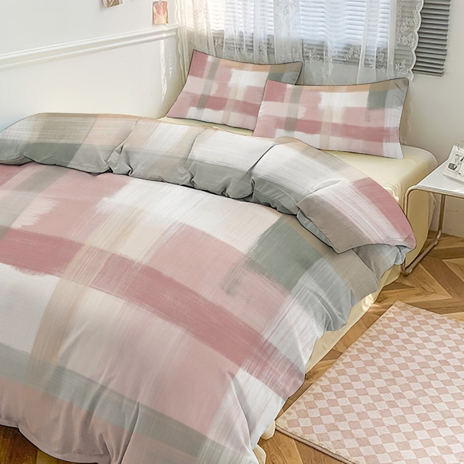 Full 3-Piece Bedding Set-86"×70"/ 218×177cm