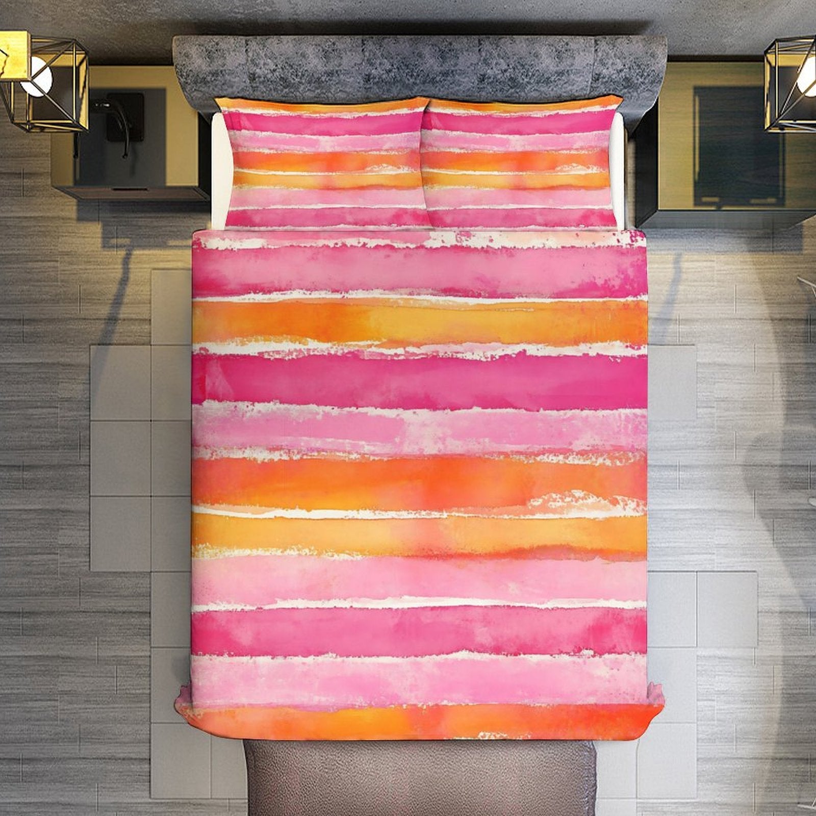 Queen 3-Piece Bedding Set-90"x90"/ 229x229cm