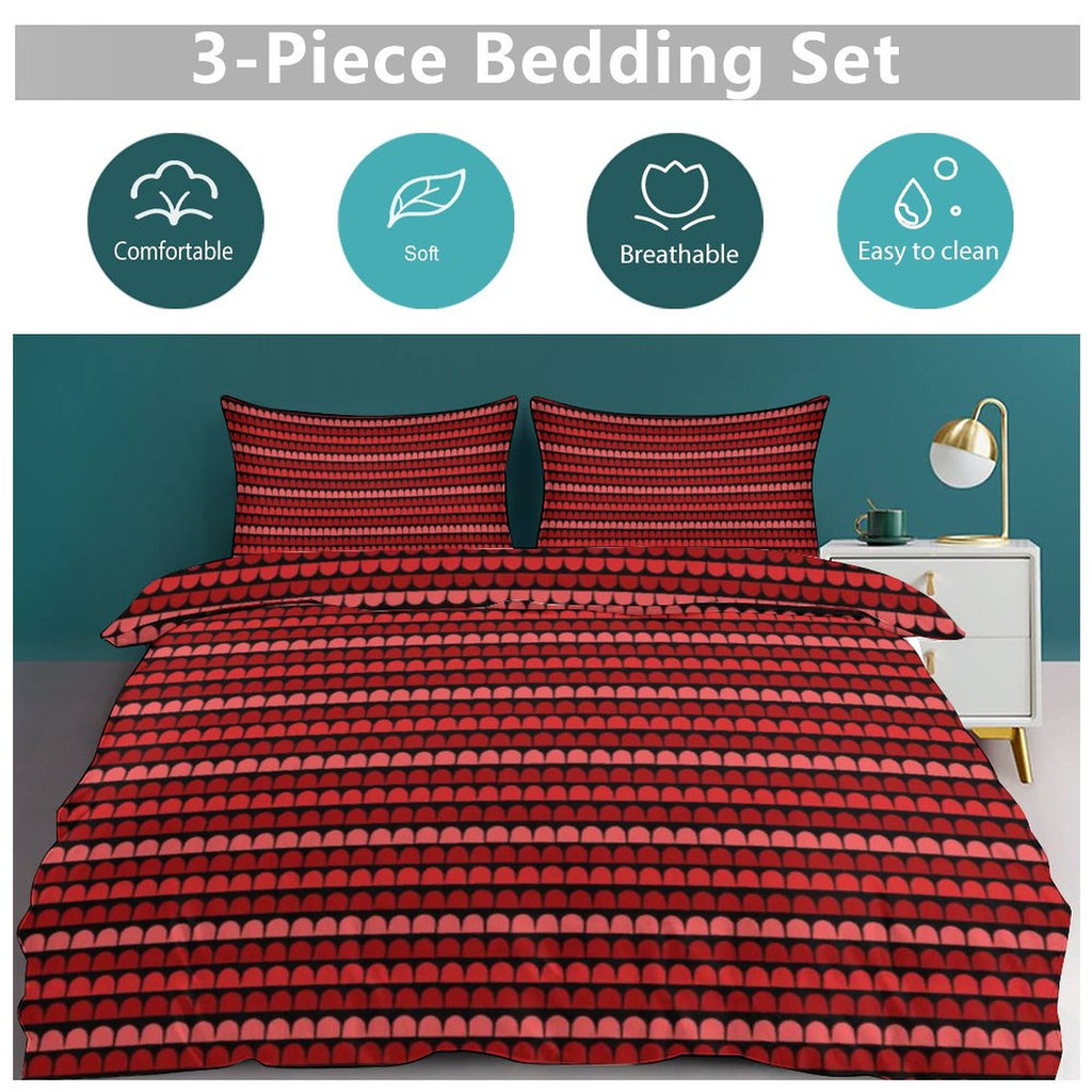 Full 3-Piece Bedding Set-86"×70"/ 218×177cm