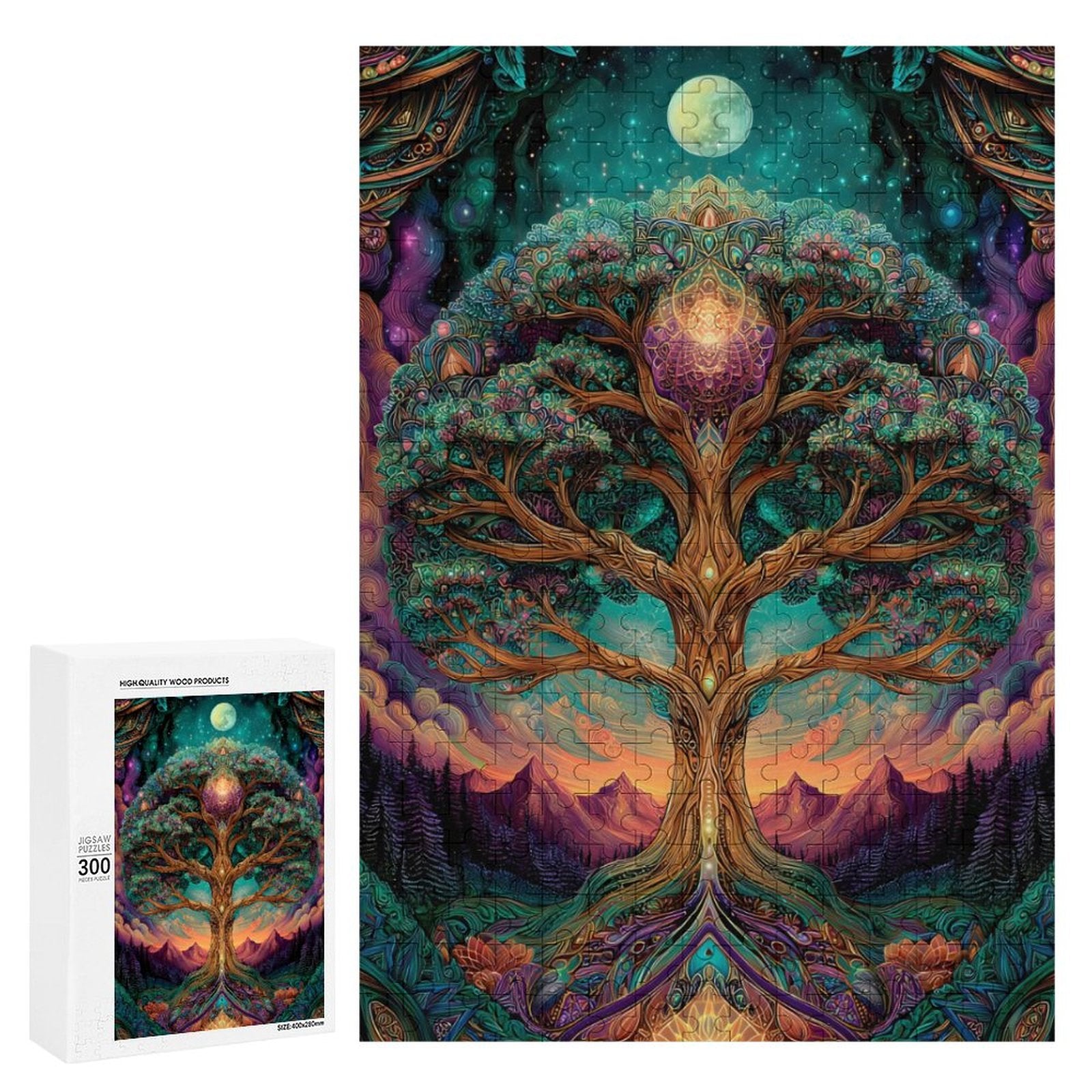 Tree of Life Wooden Puzzle