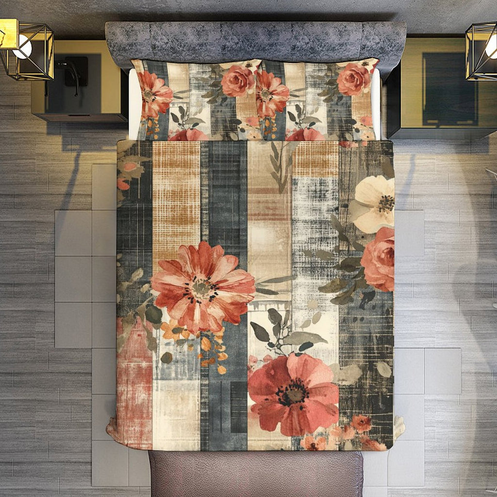 Full 3-Piece Bedding Set-86"×70"/ 218×177cm