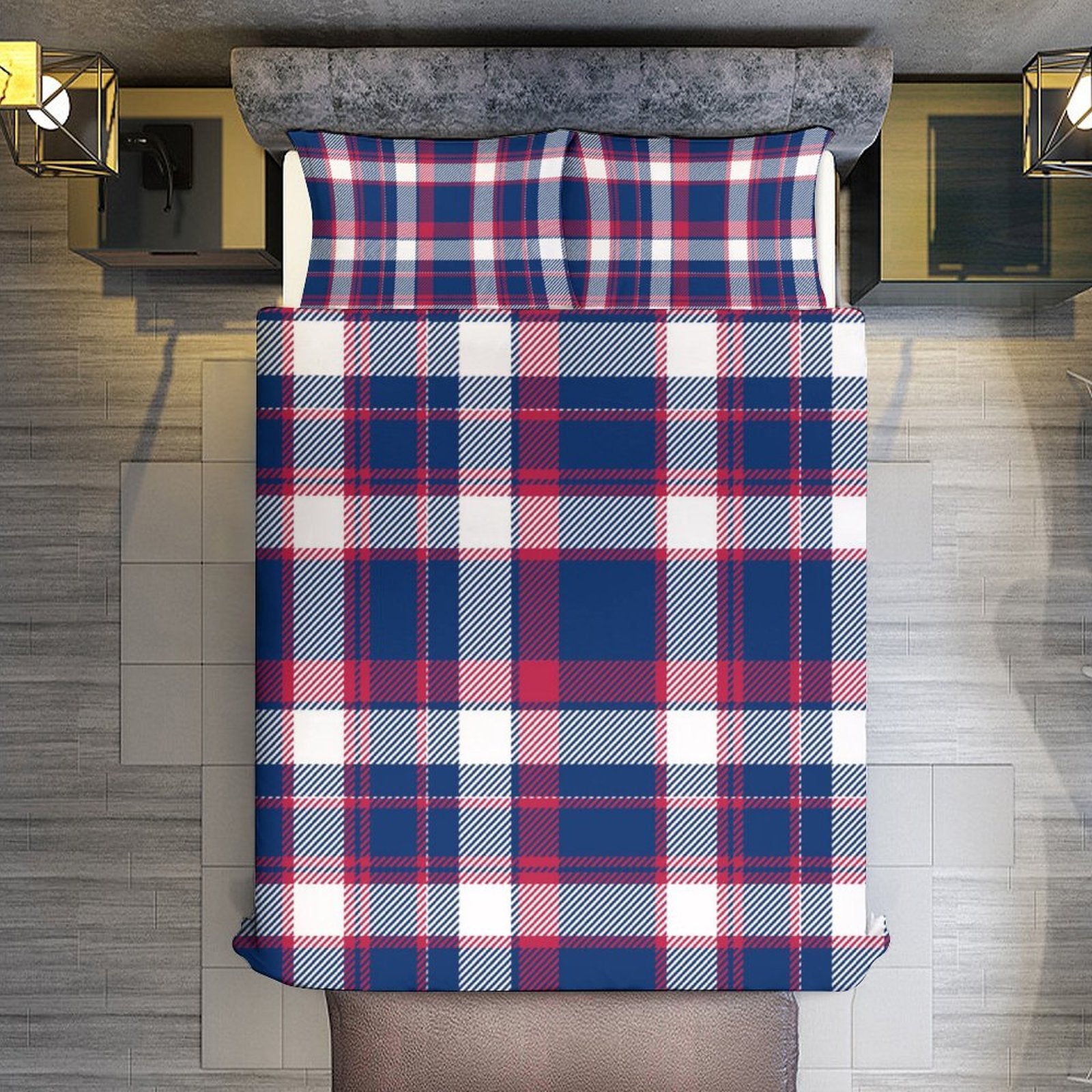 Queen 3-Piece Bedding Set-90"x90"/ 229x229cm