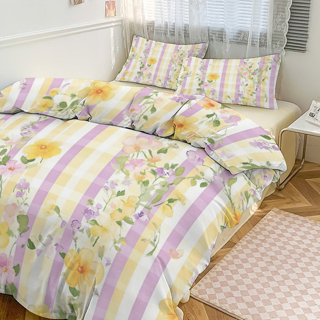 Queen 3-Piece Bedding Set-90"x90"/ 229x229cm