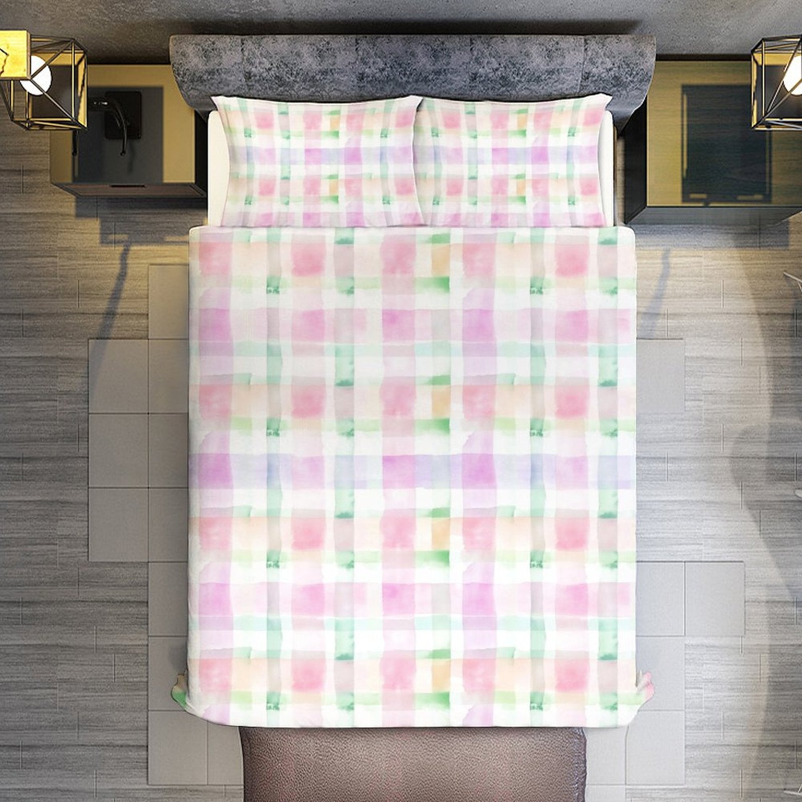 Queen 3-Piece Bedding Set-90"x90"/ 229x229cm