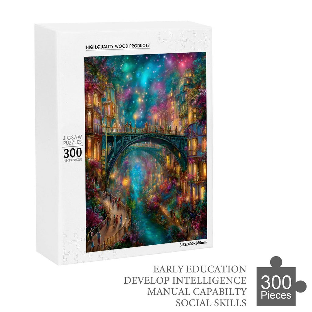 Mystical City Wooden Puzzle