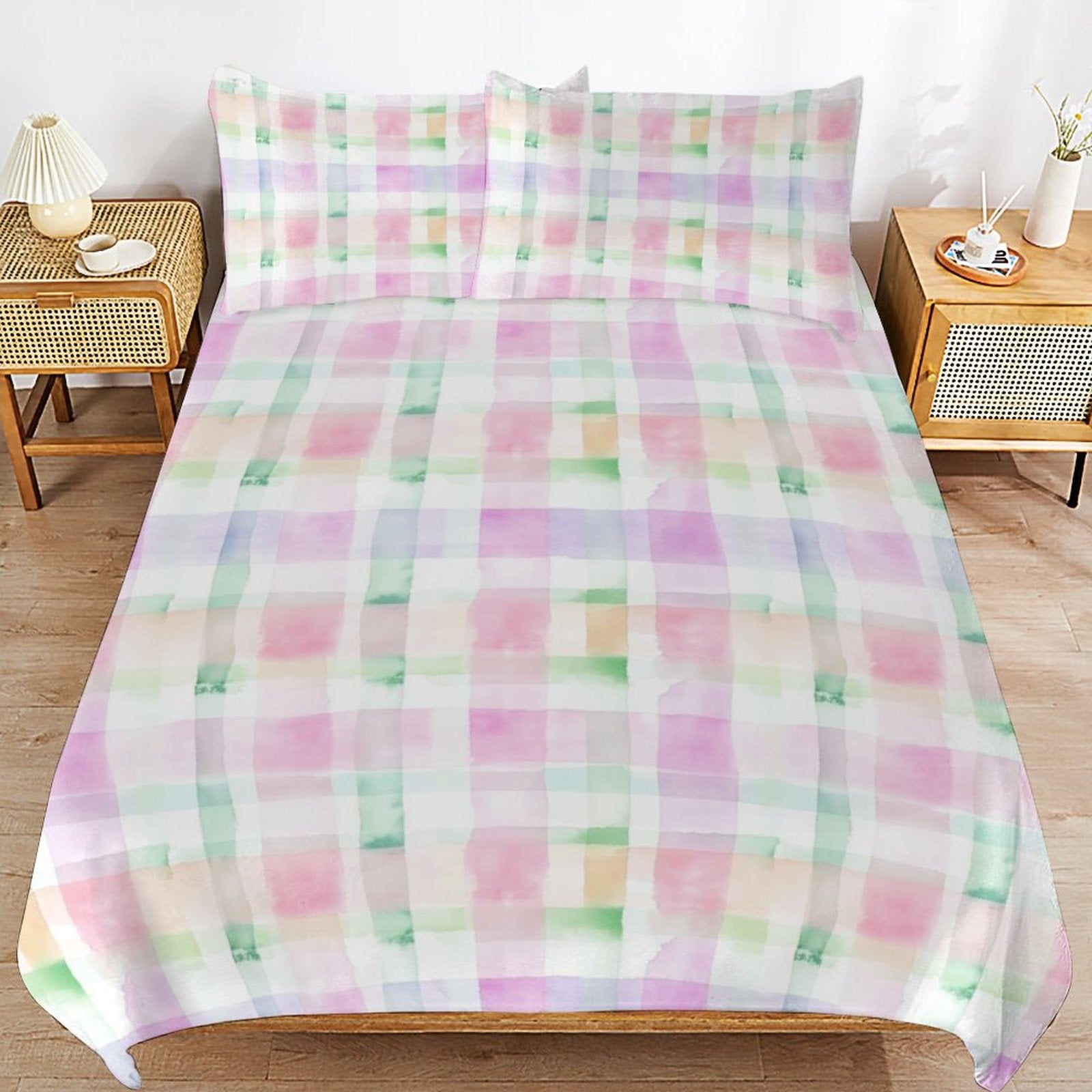Queen 3-Piece Bedding Set-90"x90"/ 229x229cm