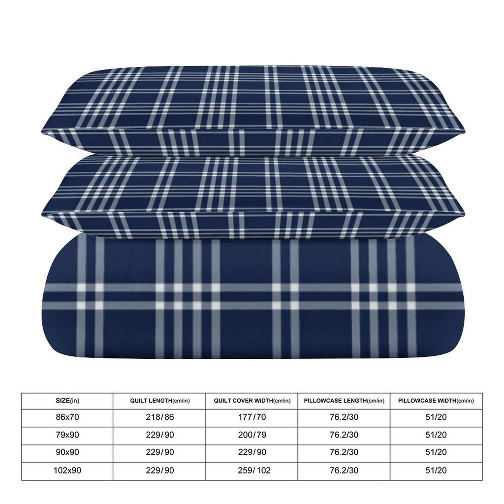 Queen 3-Piece Bedding Set-90"x90"/ 229x229cm