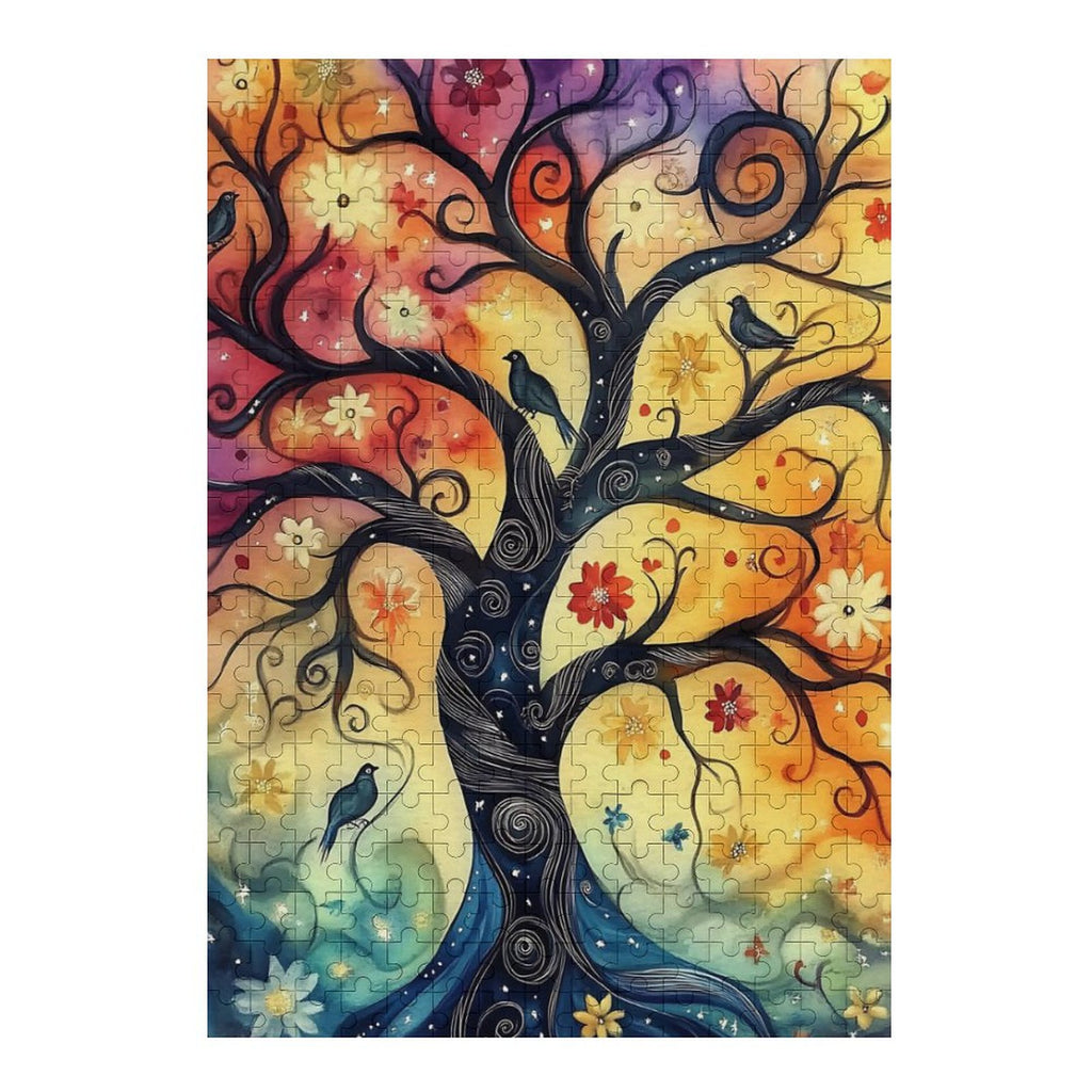 Birds in a tree Wooden Puzzle