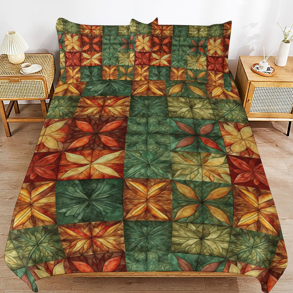 Full 3-Piece Bedding Set-86"×70"/ 218×177cm