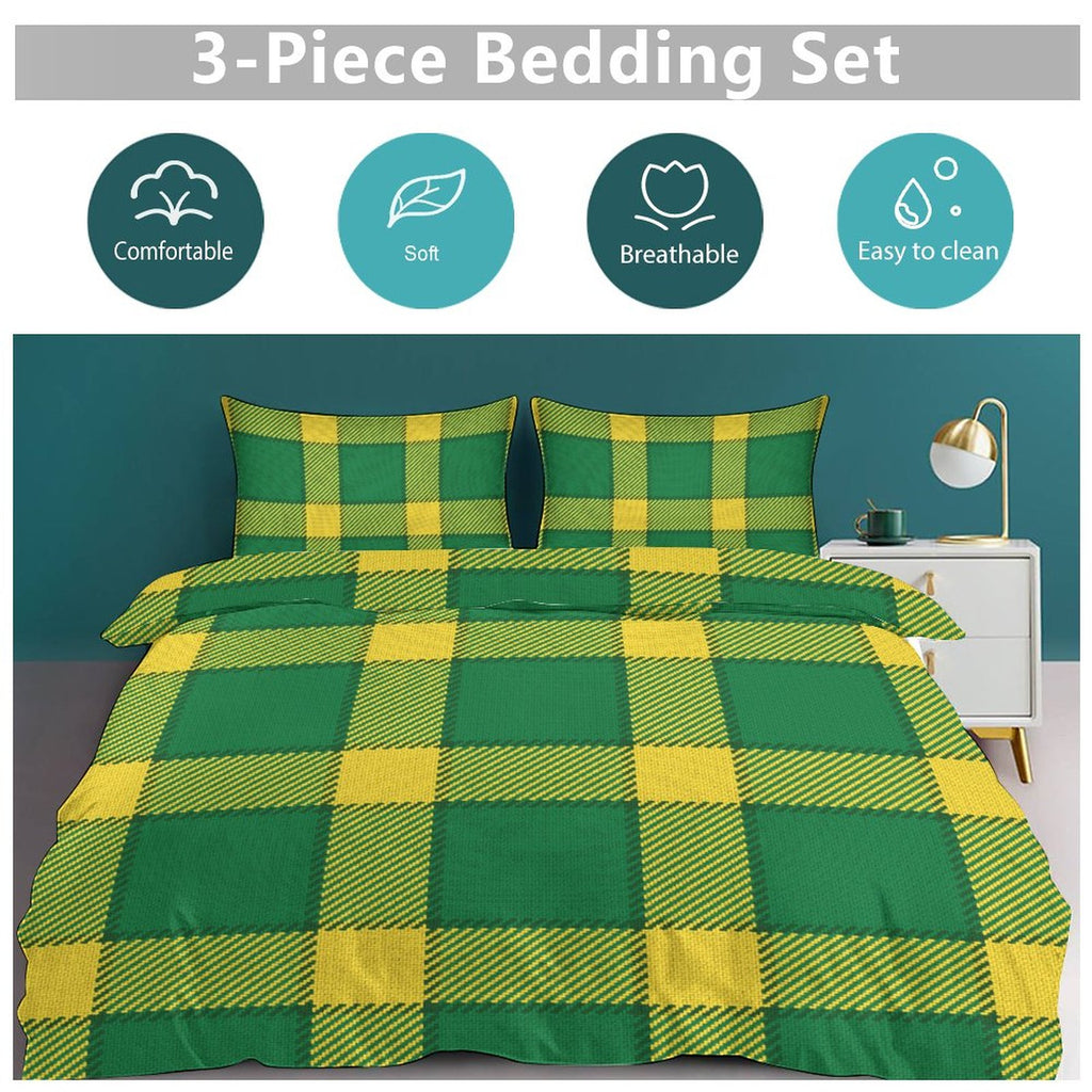 Full 3-Piece Bedding Set-86"×70"/ 218×177cm