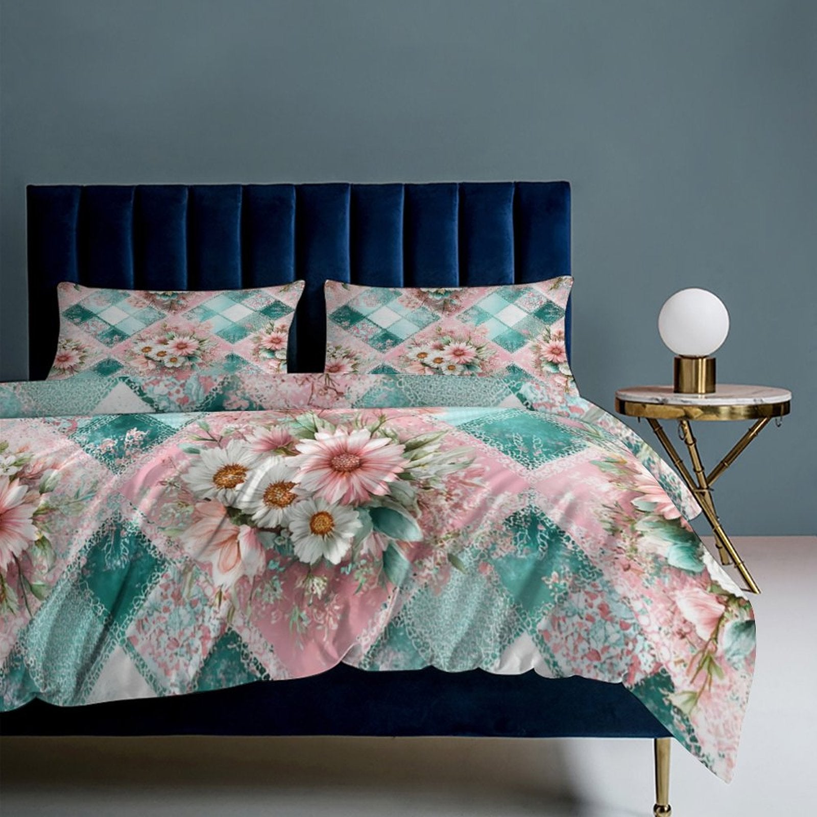 Queen 3-Piece Bedding Set-90"x90"/ 229x229cm