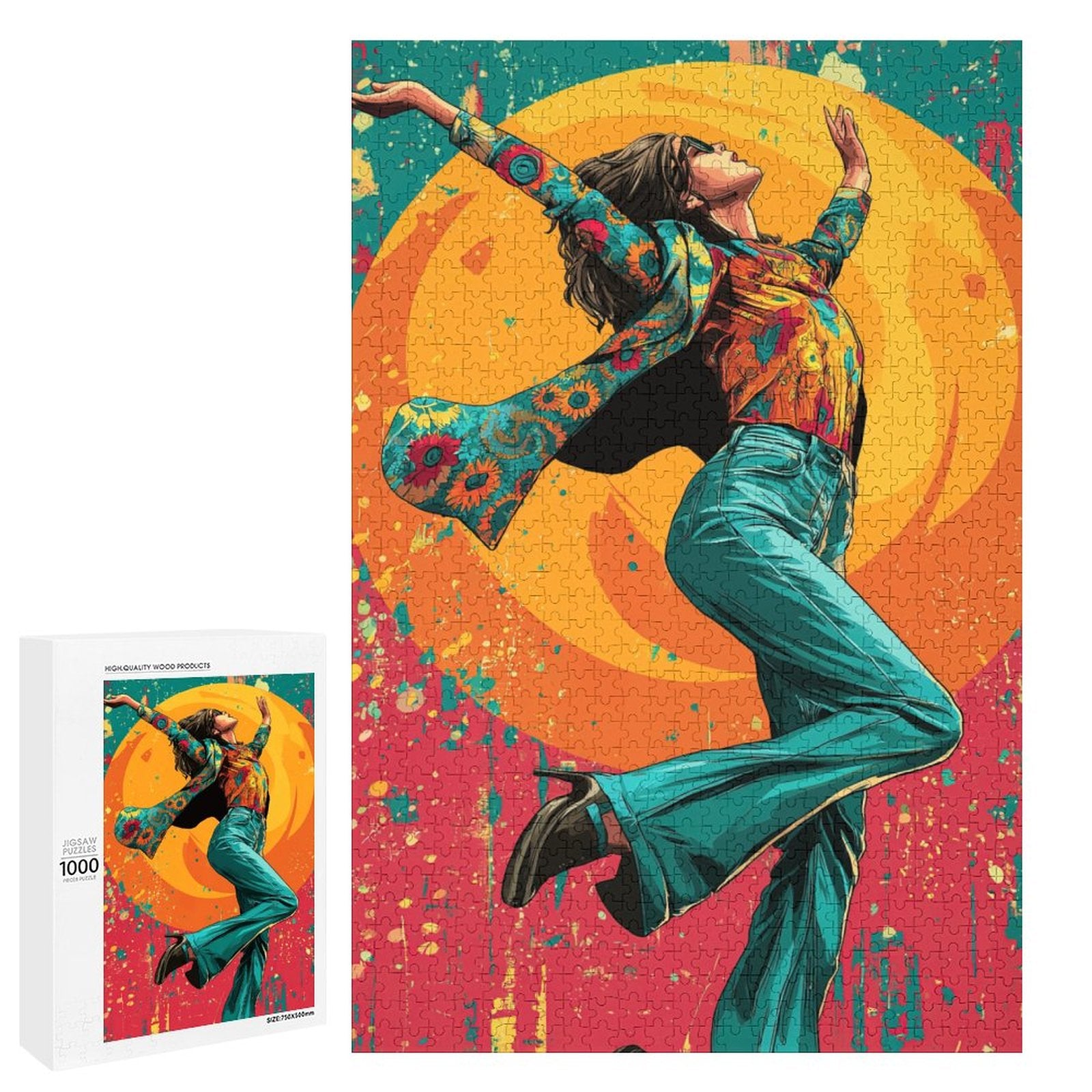 Dancin dancin Wooden Puzzle
