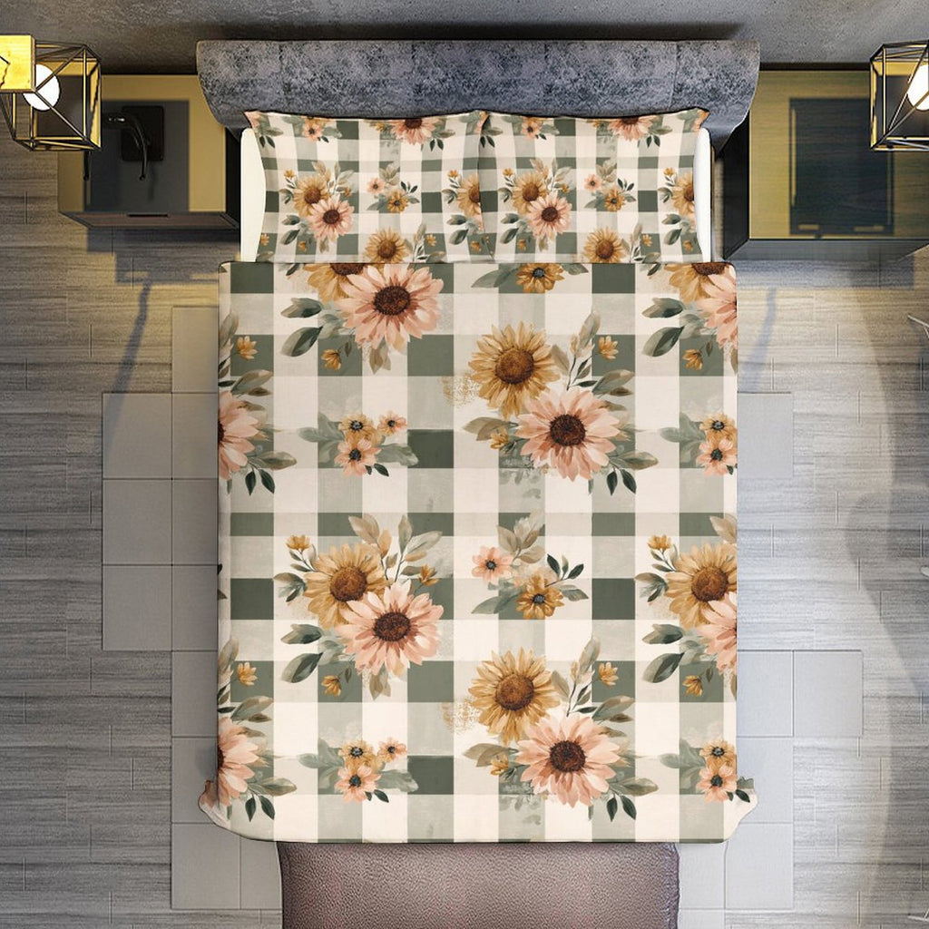 Full 3-Piece Bedding Set-86"×70"/ 218×177cm