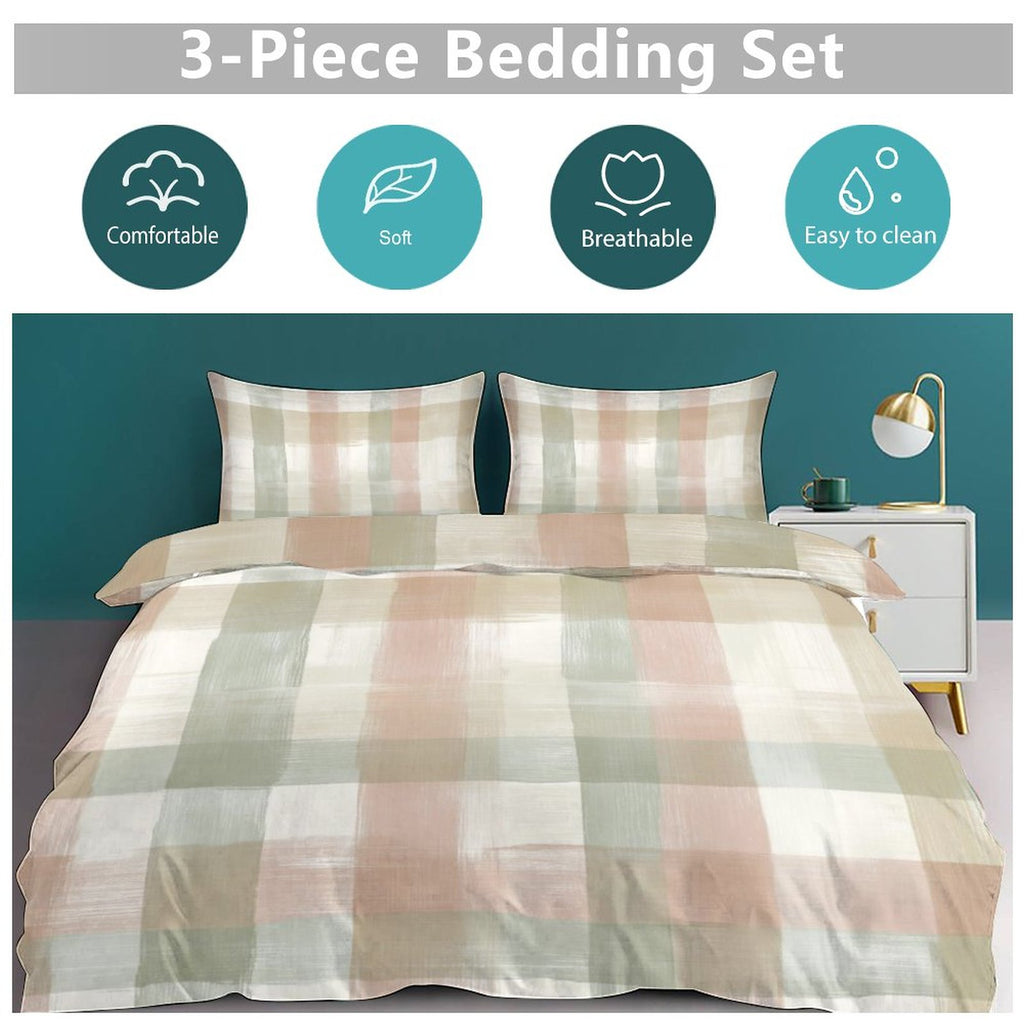 Full 3-Piece Bedding Set-86"×70"/ 218×177cm