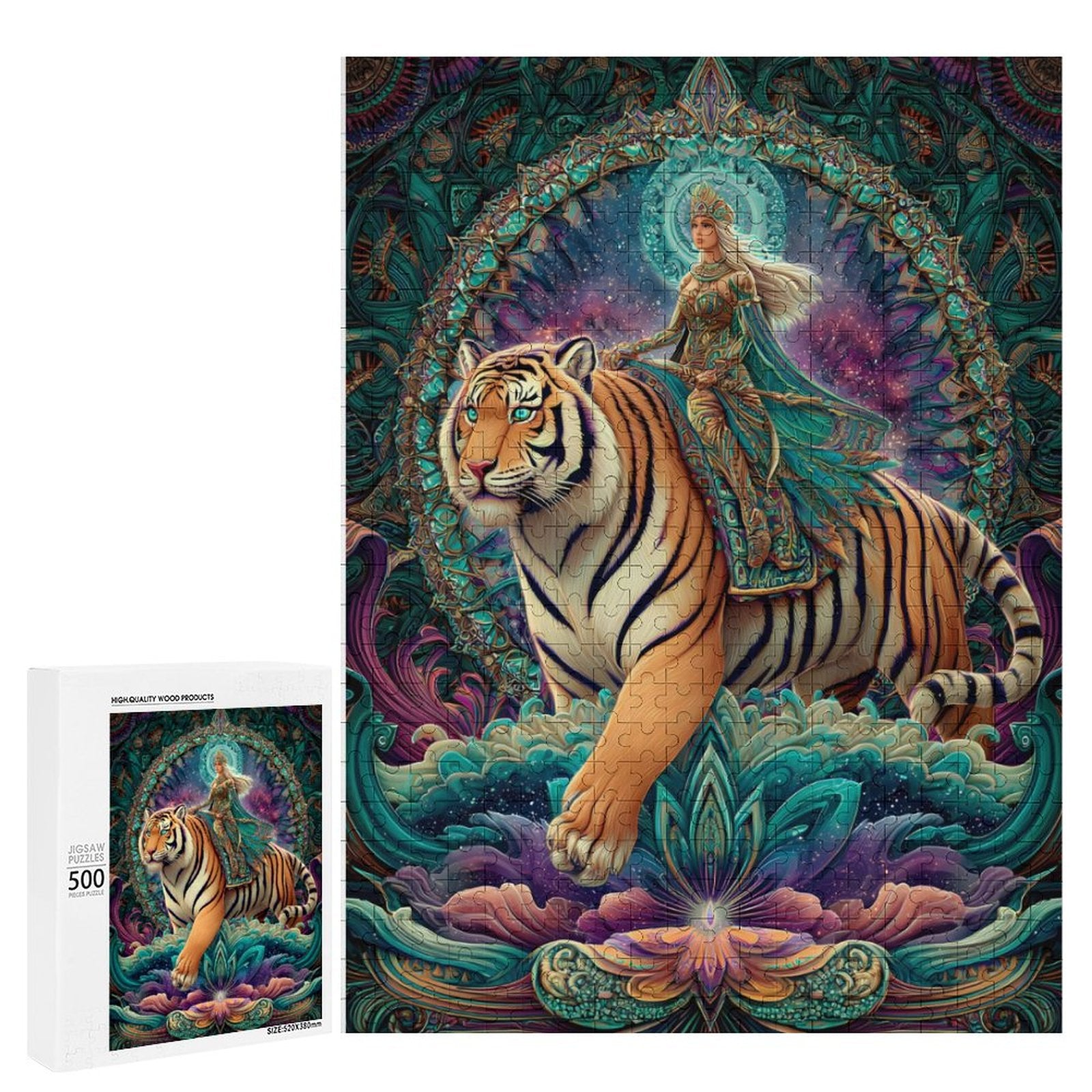 Tiger Queen Wooden Puzzle