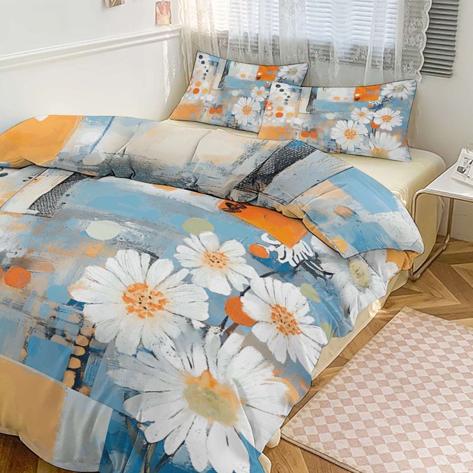 Full 3-Piece Bedding Set-86"×70"/ 218×177cm