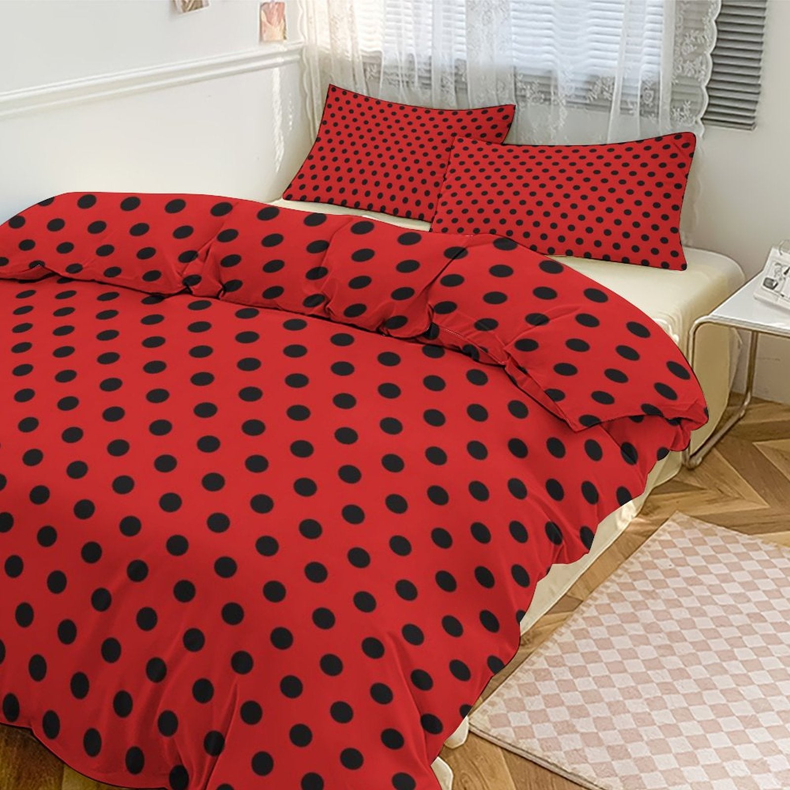 Queen 3-Piece Bedding Set-90"x90"/ 229x229cm