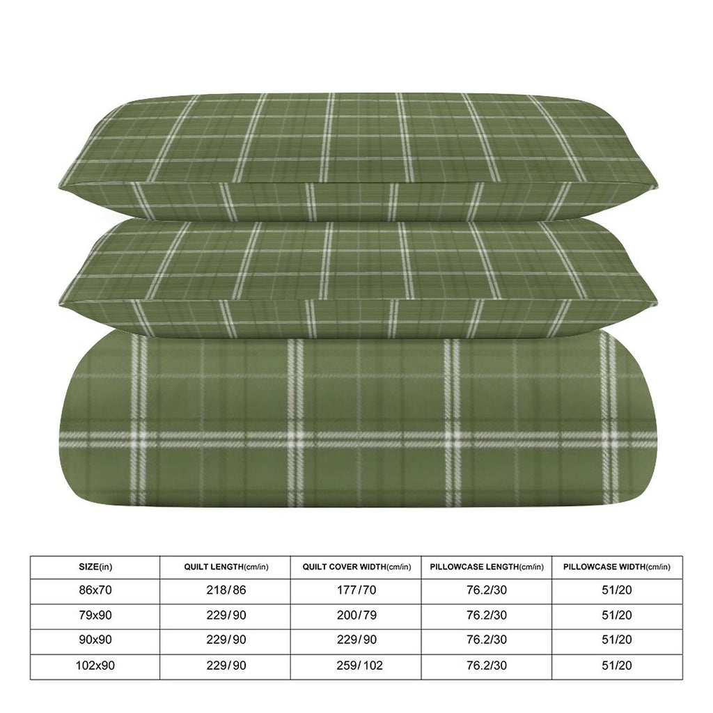 Full 3-Piece Bedding Set-86"×70"/ 218×177cm