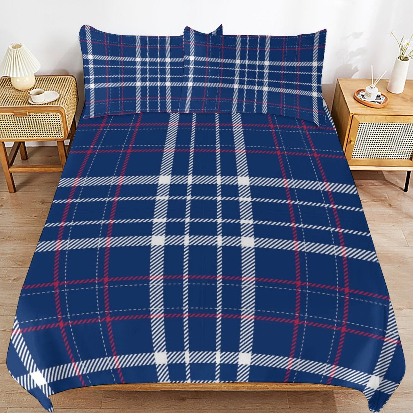 Queen 3-Piece Bedding Set-90"x90"/ 229x229cm