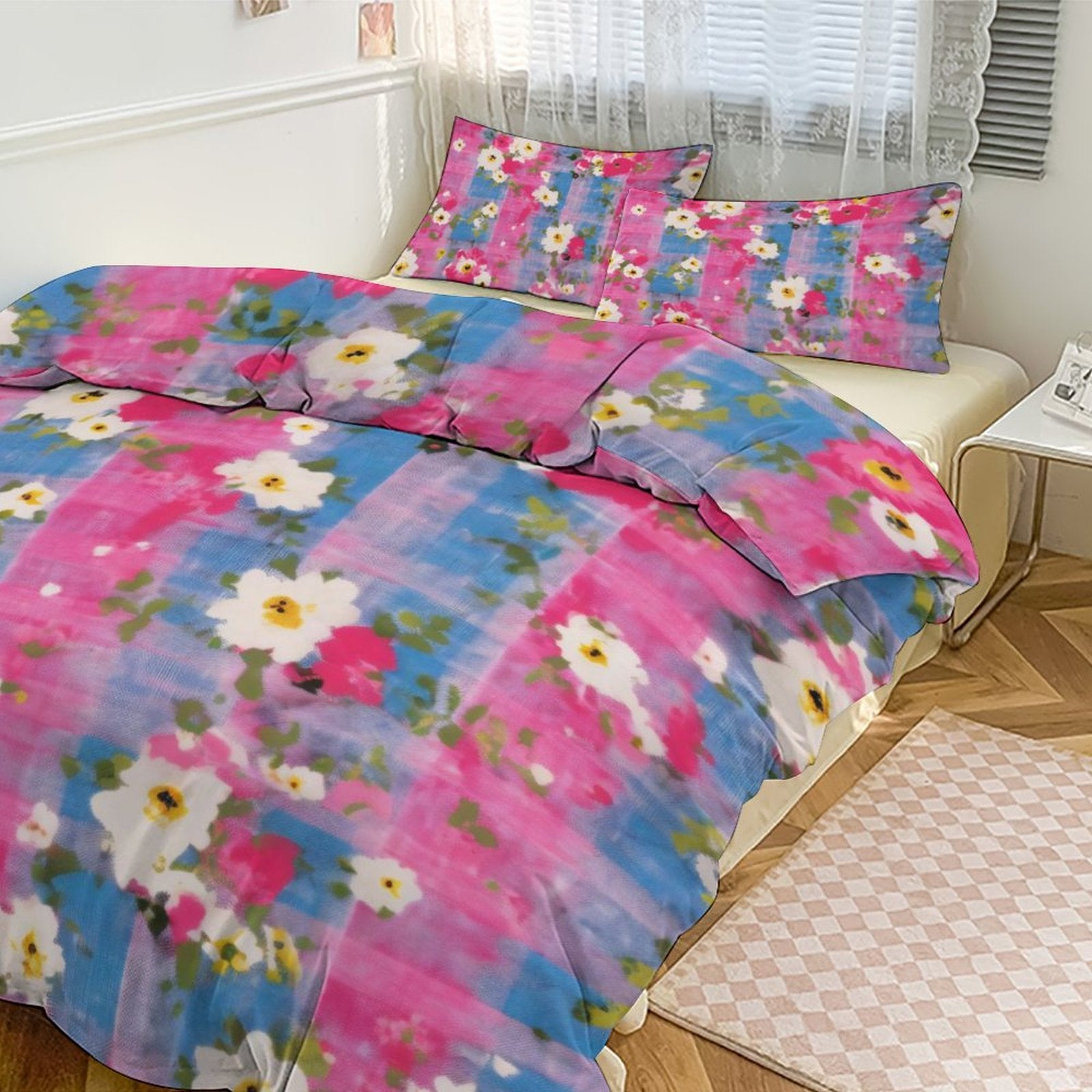 Full 3-Piece Bedding Set-86"×70"/ 218×177cm