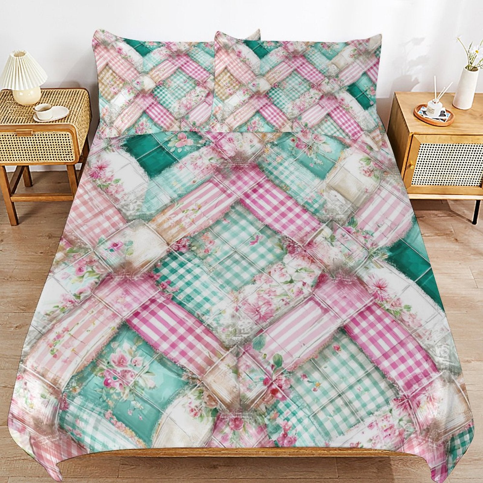King 3-Piece Bedding Set-102"x90"/ 259x229cm