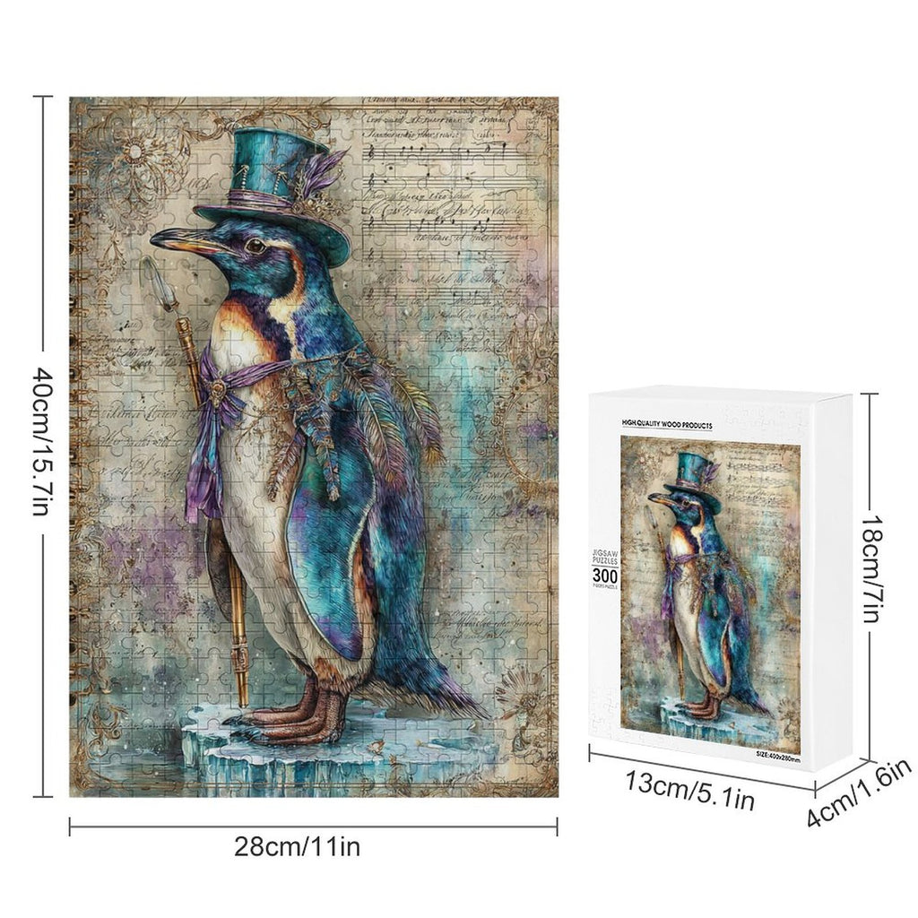 Emperor Penguin Wooden Puzzle