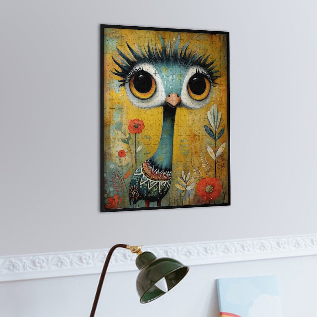 Colorful Bird Wooden Puzzle