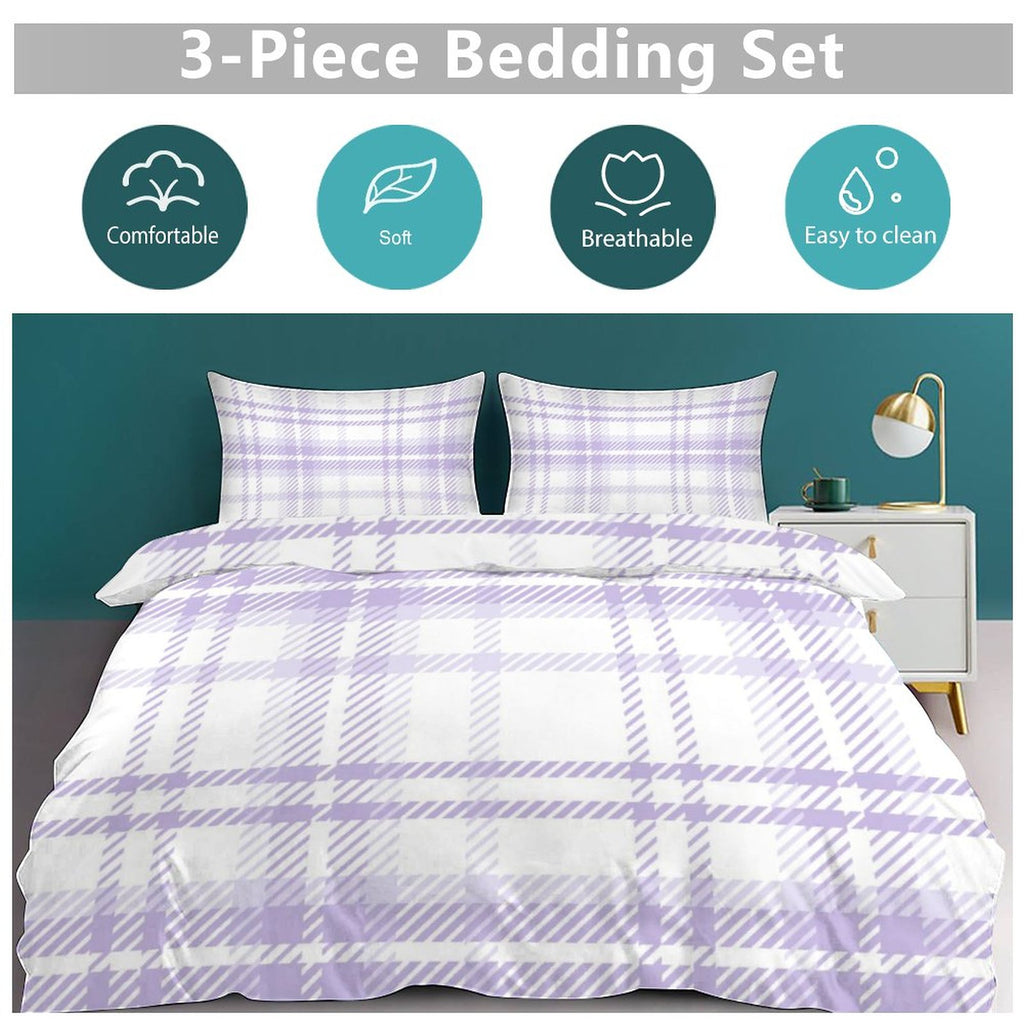 King 3-Piece Bedding Set-102"x90"/ 259x229cm