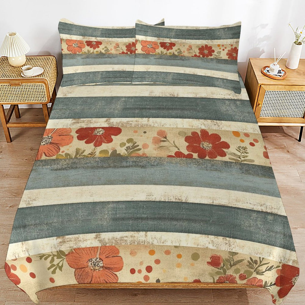 Queen 3-Piece Bedding Set-90"x90"/ 229x229cm