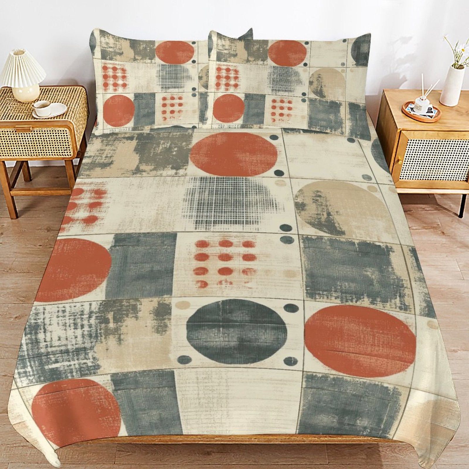 Full 3-Piece Bedding Set-86"×70"/ 218×177cm