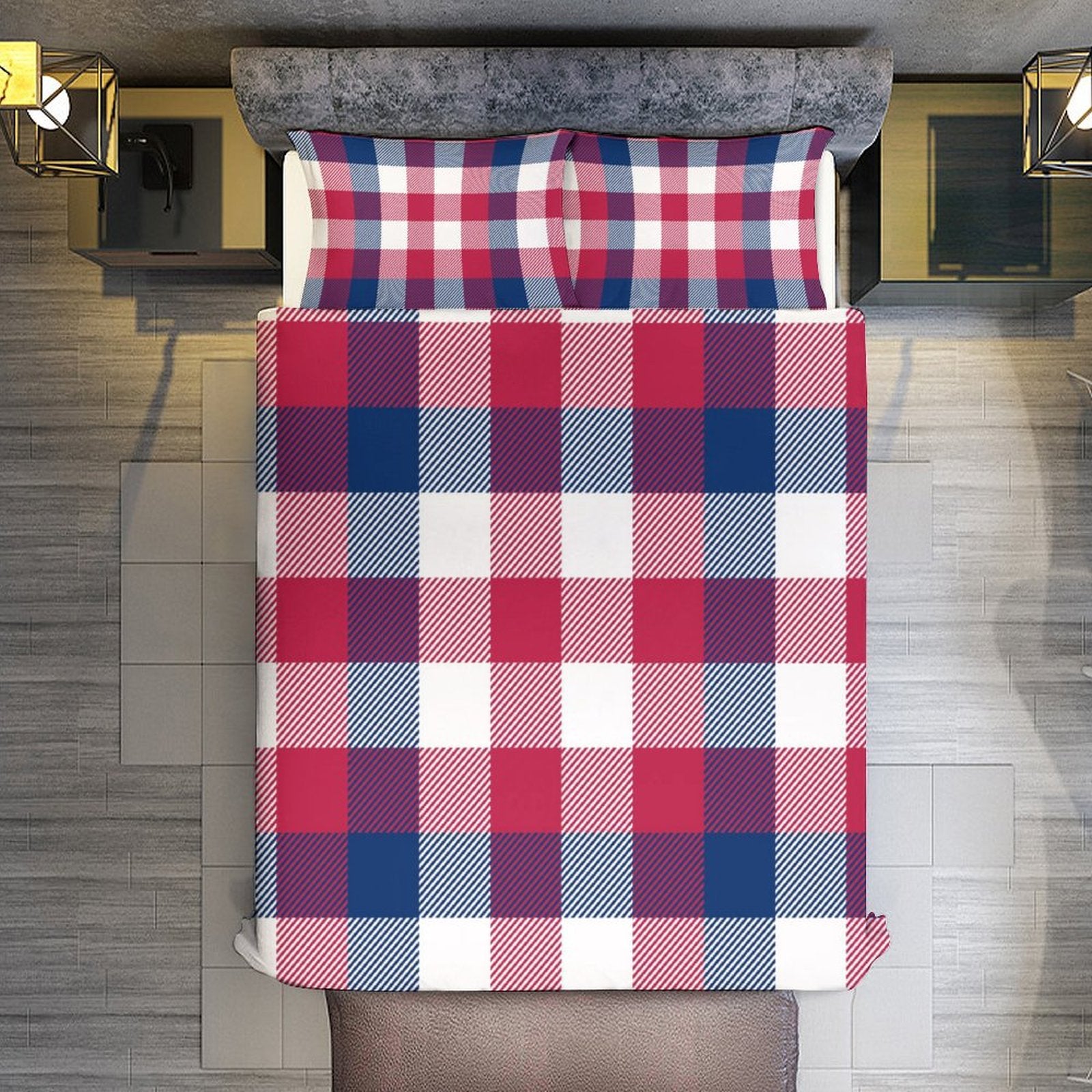 King 3-Piece Bedding Set-102"x90"/ 259x229cm